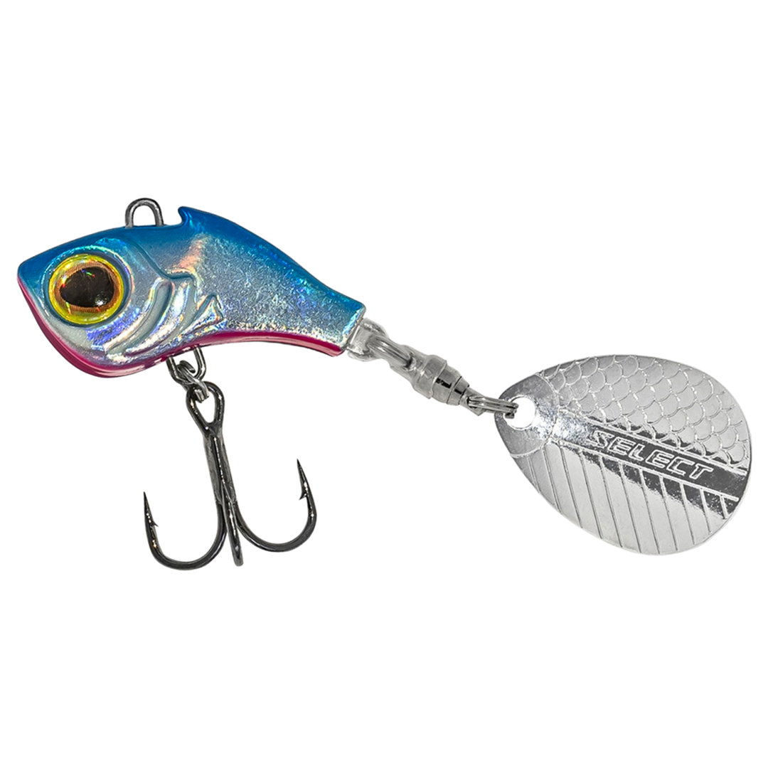 Select Turbo II Spintail 10g 10 sivulta, pää vasemmalla