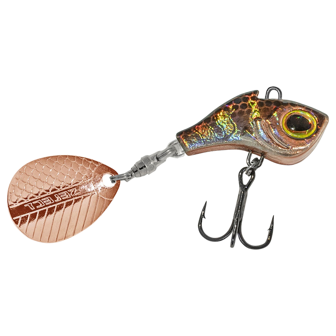 Select Turbo II Spintail 10g 16 sivulta, pää oikealla
