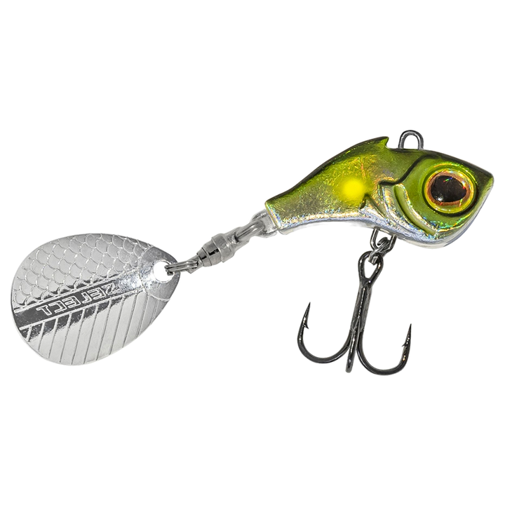 Select Turbo II Spintail 17g 09 sivulta, pää oikealla