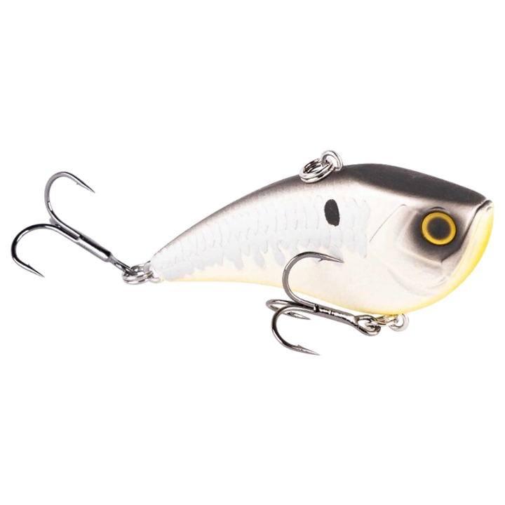 Shimano Yasei Chaos Crank S Vaappu 60mm 11g Matt White sivulta, pää oikealla