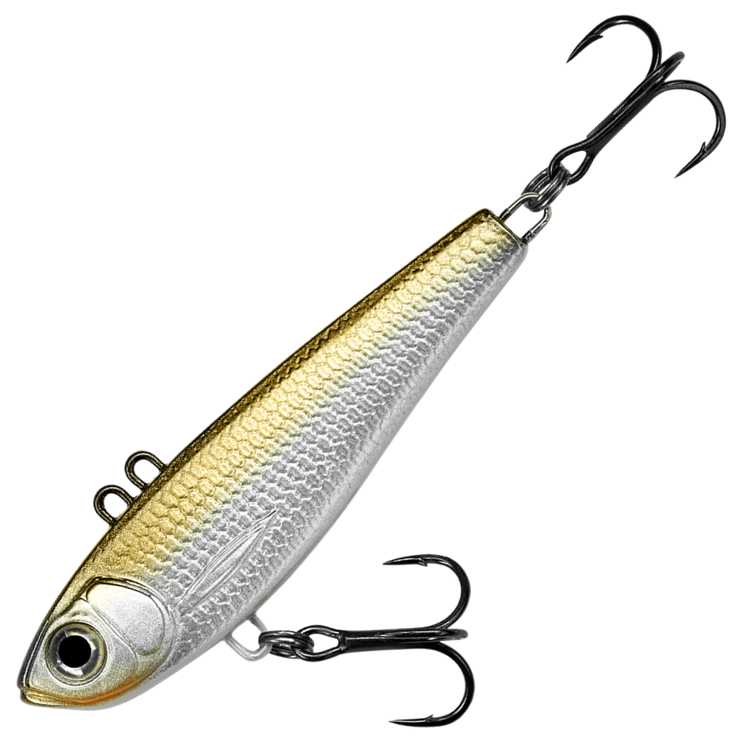 Spinmad Impulse Pro 5cm 6.5g, väri 2802: kullanruskea selkä ja hopeinen kylki