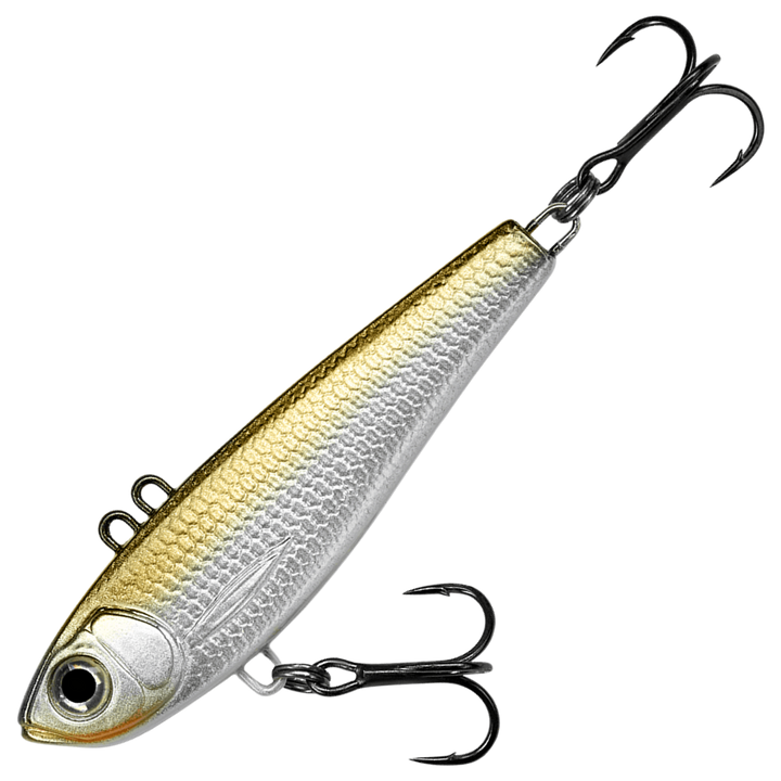 Spinmad Impulse Pro 5cm 6.5g, väri 2802: kullanruskea selkä ja hopeinen kylki