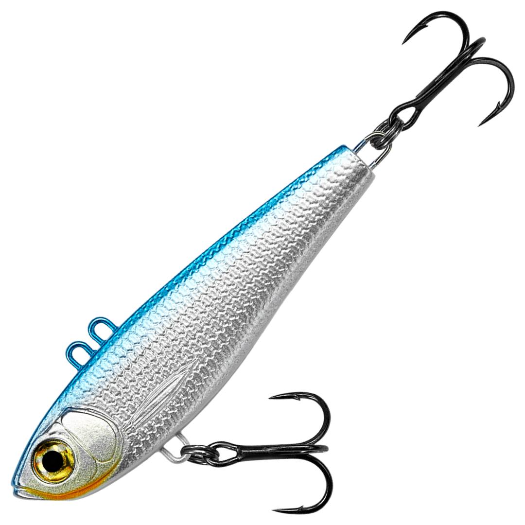 Spinmad Impulse Pro 5cm 6.5g, väri 2803: sininen selkä ja hopeinen kylki