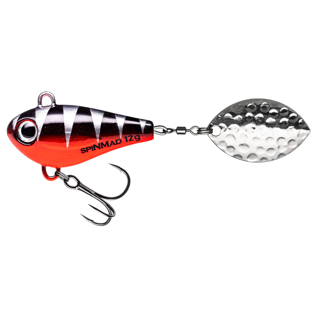 Spinmad Jigmaster Spintail 12g 1410 sivulta, pää vasemmalla