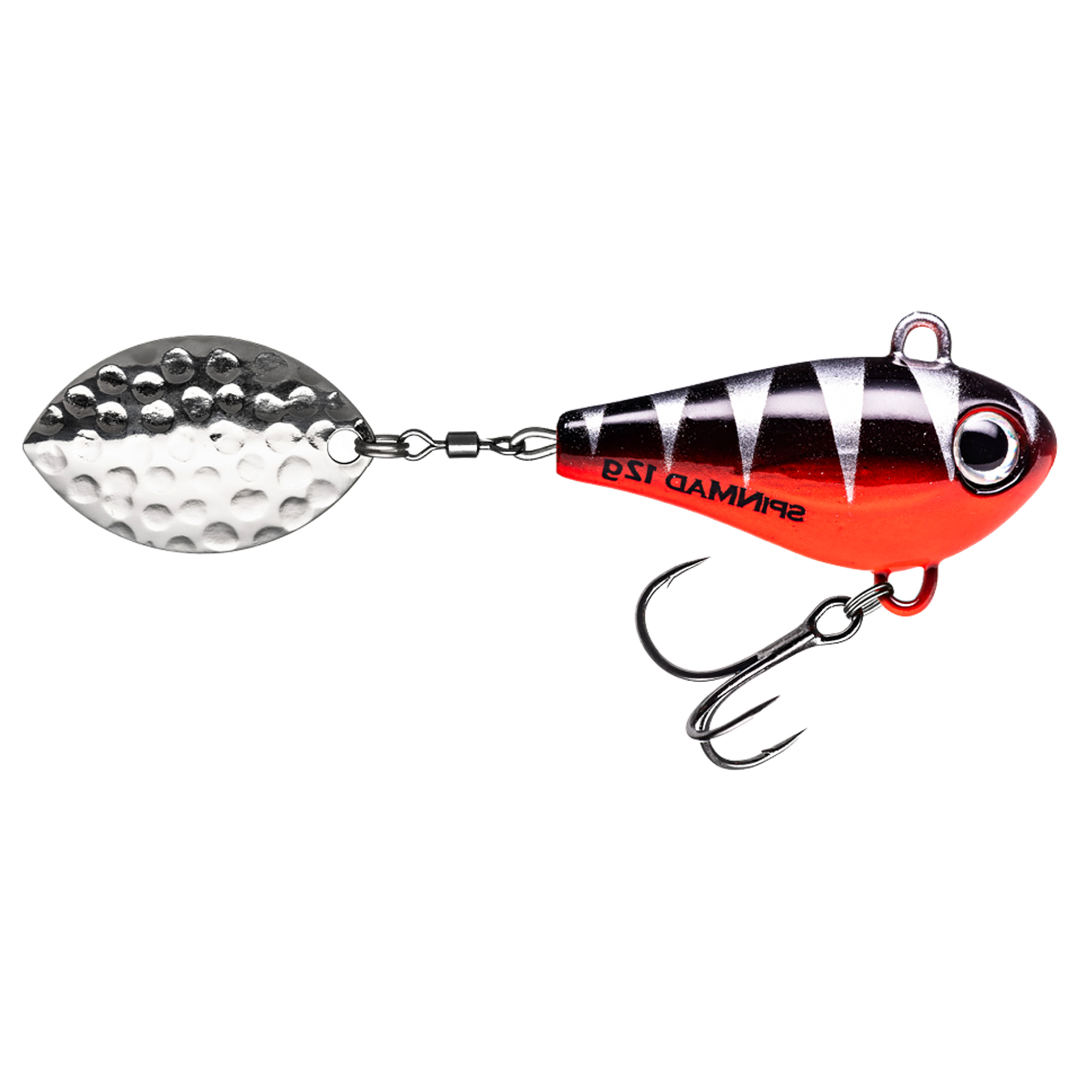 Spinmad Jigmaster Spintail 12g 1410 sivulta, pää oikealla