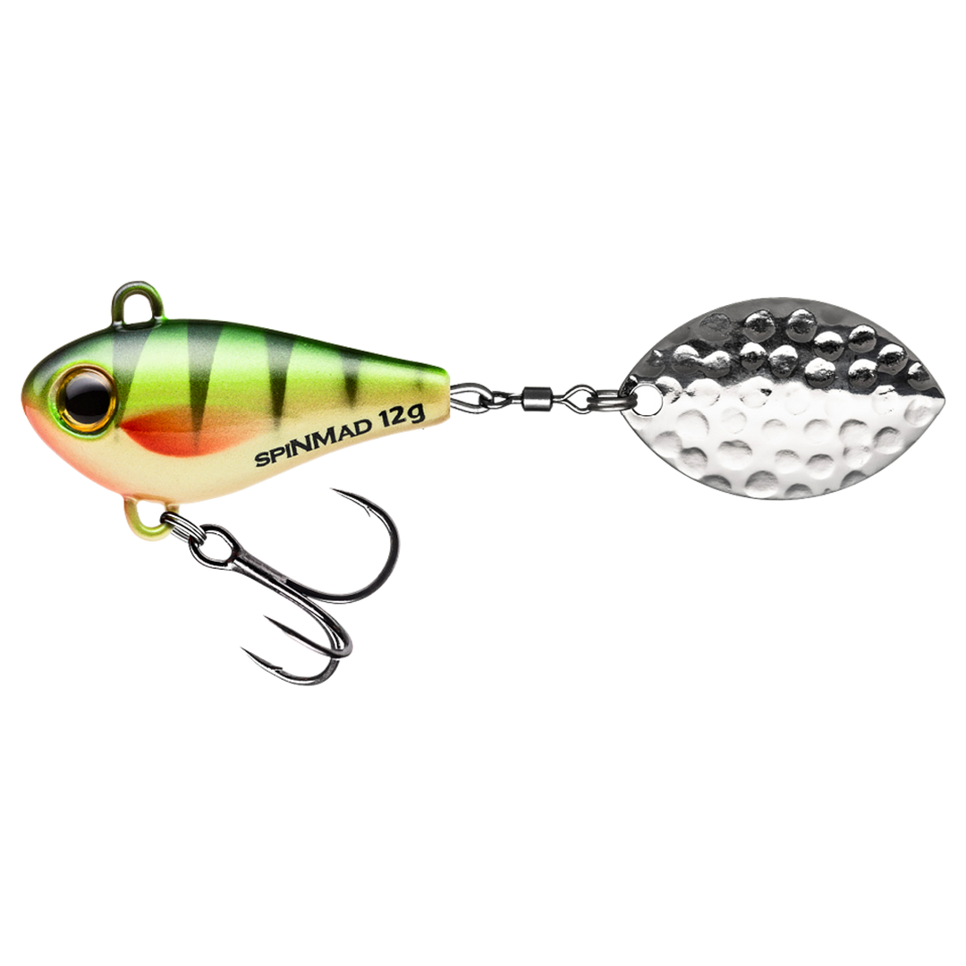 Spinmad Jigmaster Spintail 12g 1416 sivulta, pää vasemmalla