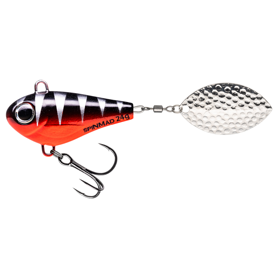 Spinmad Jigmaster Spintail 24g 1510 sivulta, pää vasemmalla