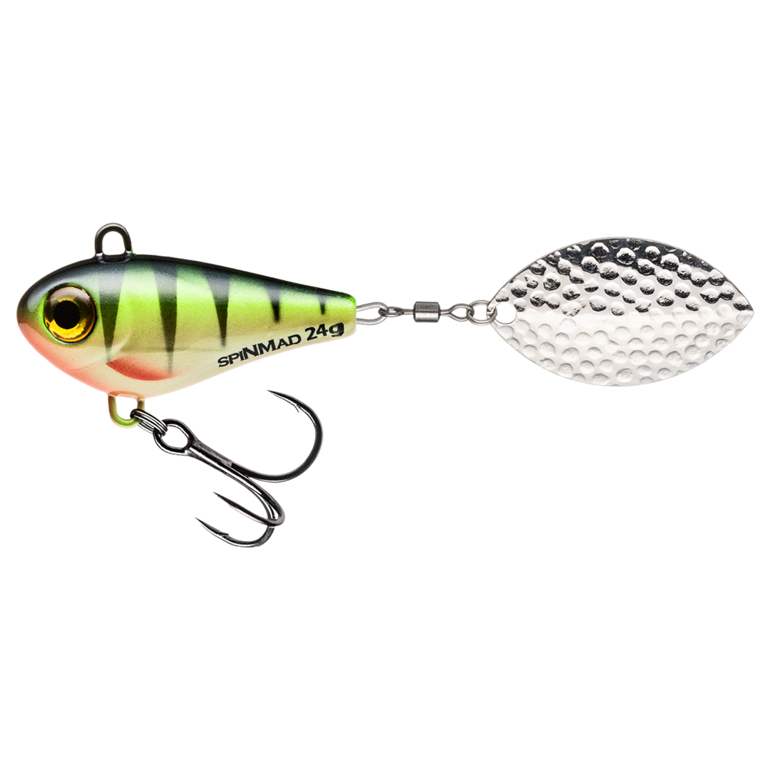 Spinmad Jigmaster Spintail 24g 1516 sivulta, pää vasemmalla