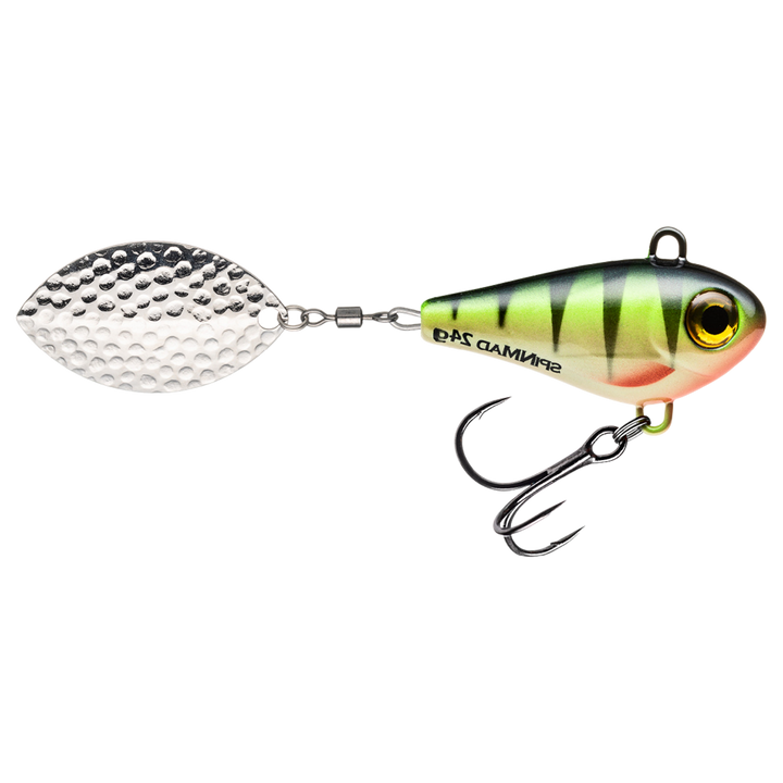 Spinmad Jigmaster Spintail 24g 1516 sivulta, pää oikealla