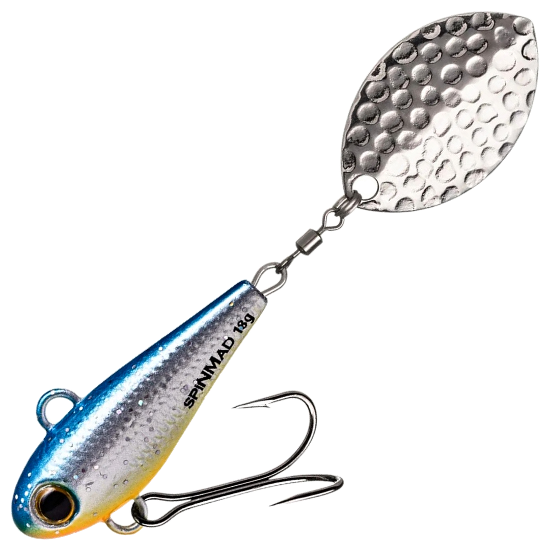 Spinmad Original Jag Spintail 18g, väri 901: sininen selkä, hopeinen kylki ja hopeinen lippa
