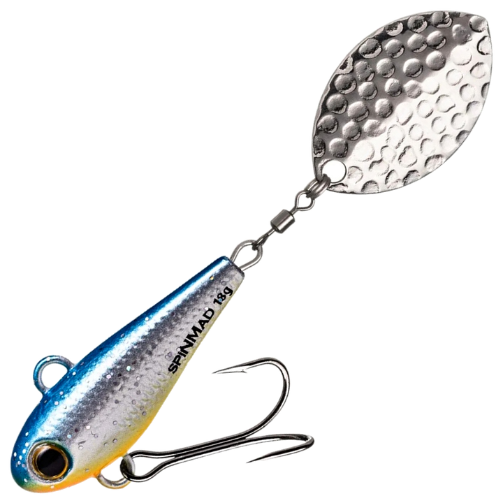 Spinmad Original Jag Spintail 18g, väri 901: sininen selkä, hopeinen kylki ja hopeinen lippa