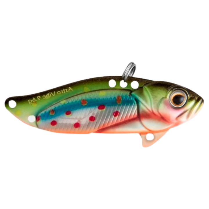 Strike Pro Astro Vibe UV Blade 16.7g 5.5cm 964E sivulta, pää oikealla