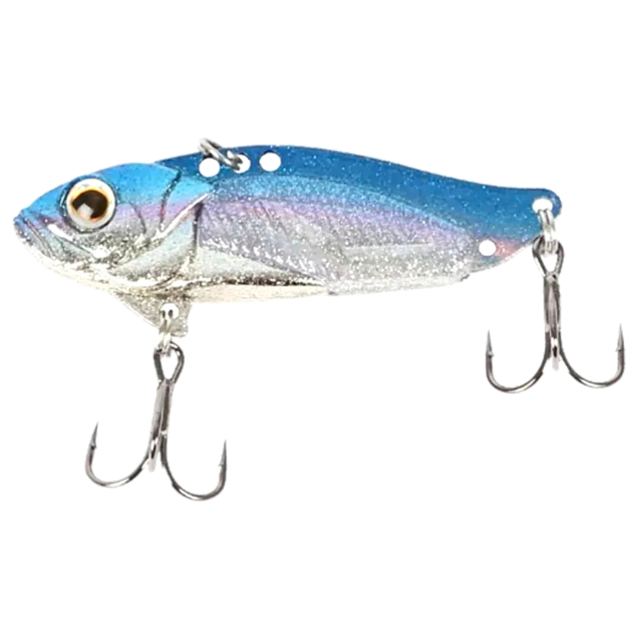 Strike Pro Astro Vibe UV Blade 16.7g 5.5cm A195E sivulta, pää vasemmalla