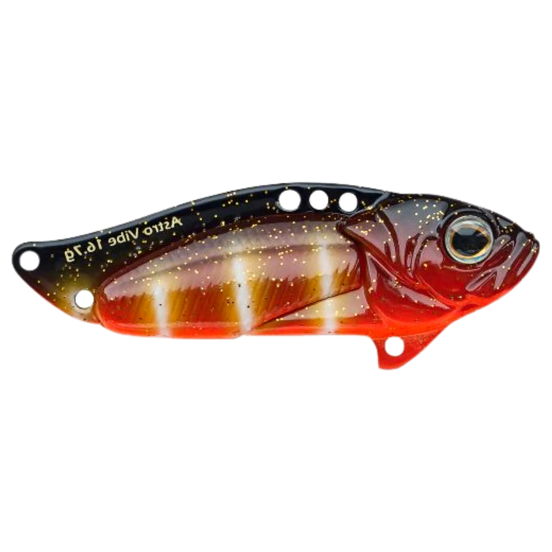 Strike Pro Astro Vibe UV Blade 16.7g 5.5cm D96F sivulta, pää oikealla
