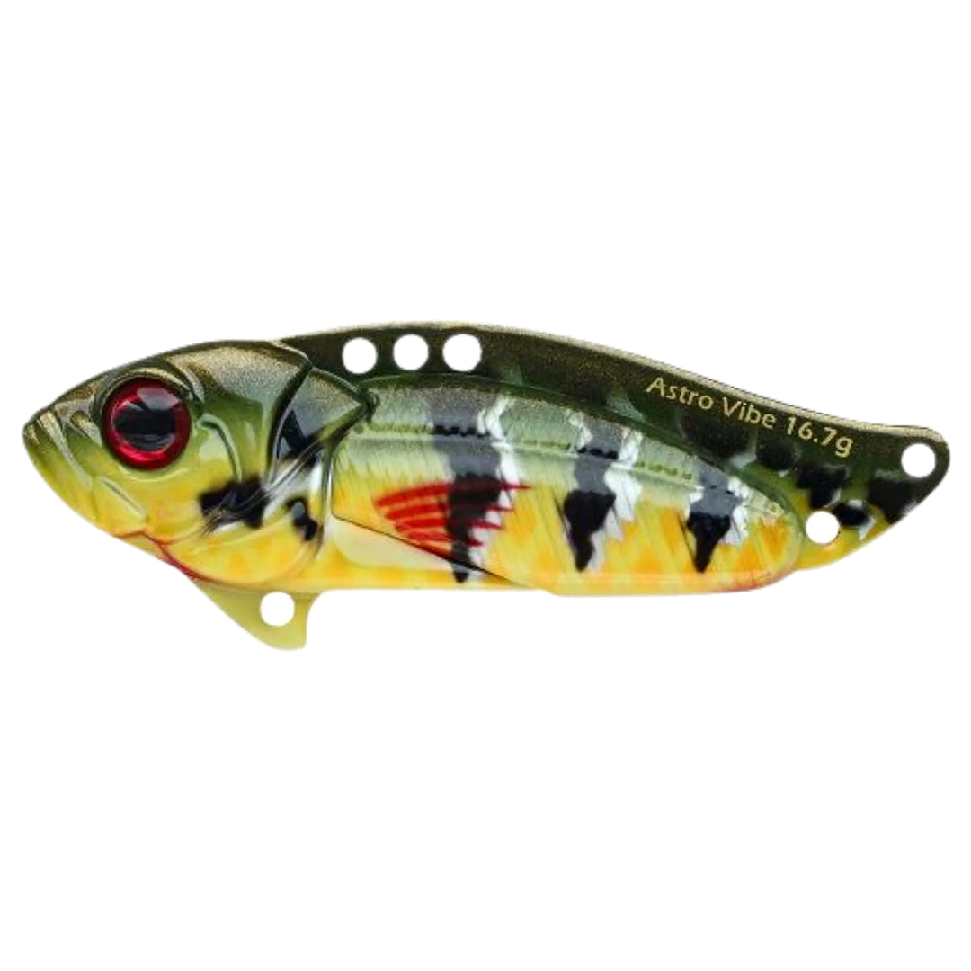 Strike Pro Astro Vibe UV Blade 9.6g 4.5cm C506F sivulta, pää vasemmalla