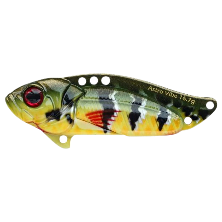 Strike Pro Astro Vibe UV Blade 9.6g 4.5cm C506F sivulta, pää vasemmalla