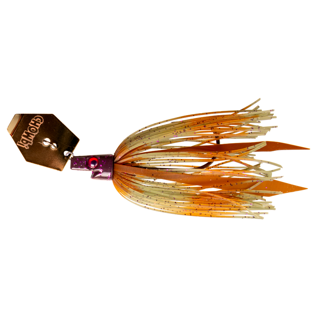 Strike Pro Pig Hula Chatterbait 21g Benzin sivulta, pää vasemmalla