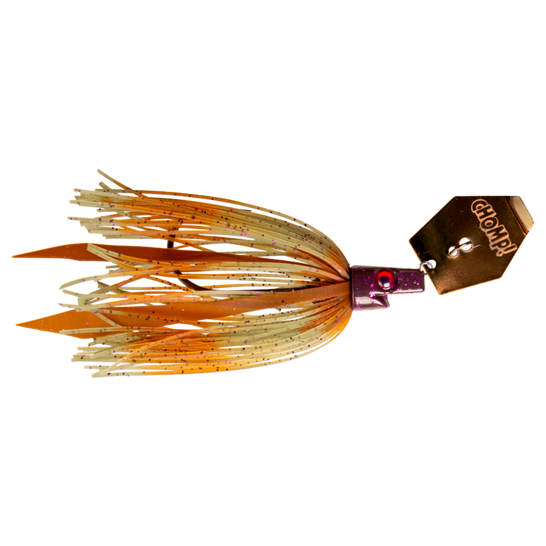 Strike Pro Pig Hula Chatterbait 21g Benzin sivulta, pää oikealla