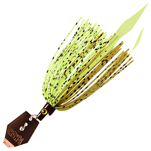 Strike Pro Pig Hula Tiny Chatterbait 7g | Pumpkin Chart