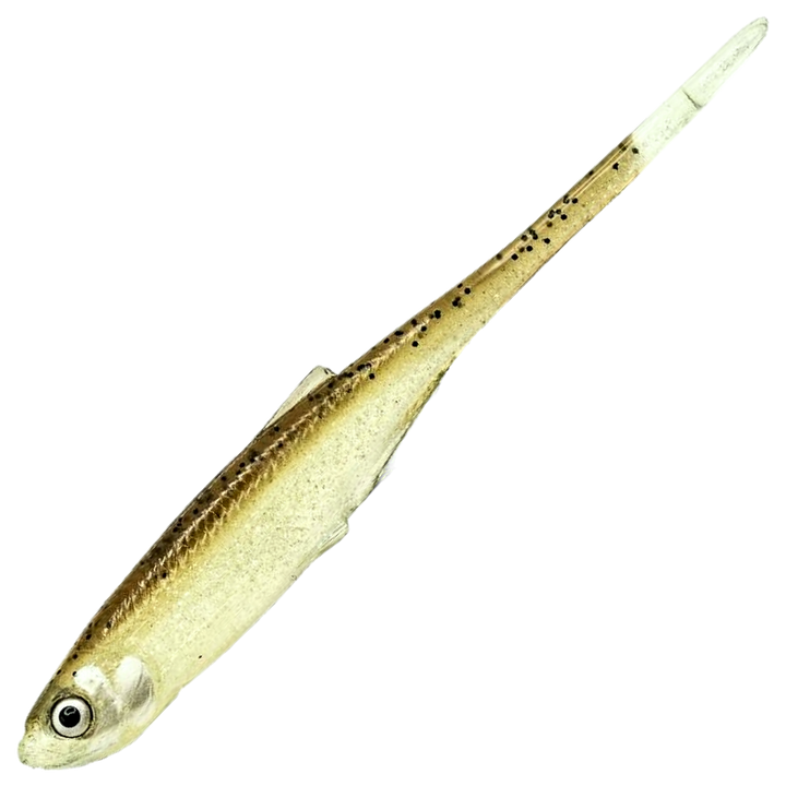 Dominator URSB Salakka V-Pyrstö Jigi 11cm, väri VOGS: oliivinruskea selkä ja kellertävä kylki