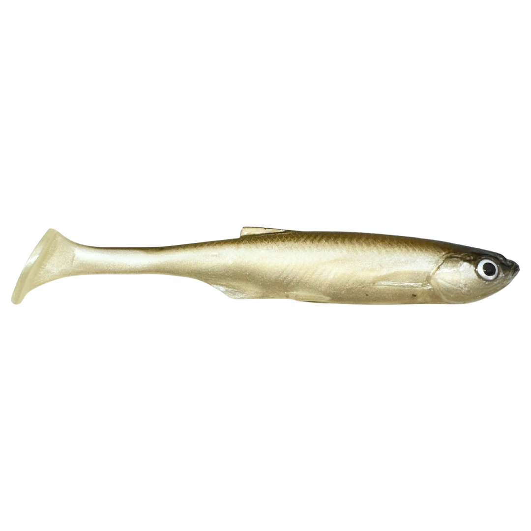 Dominator URSB Salakka Lapiopyrstö Jigi 10cm OP sivulta, pää oikealla