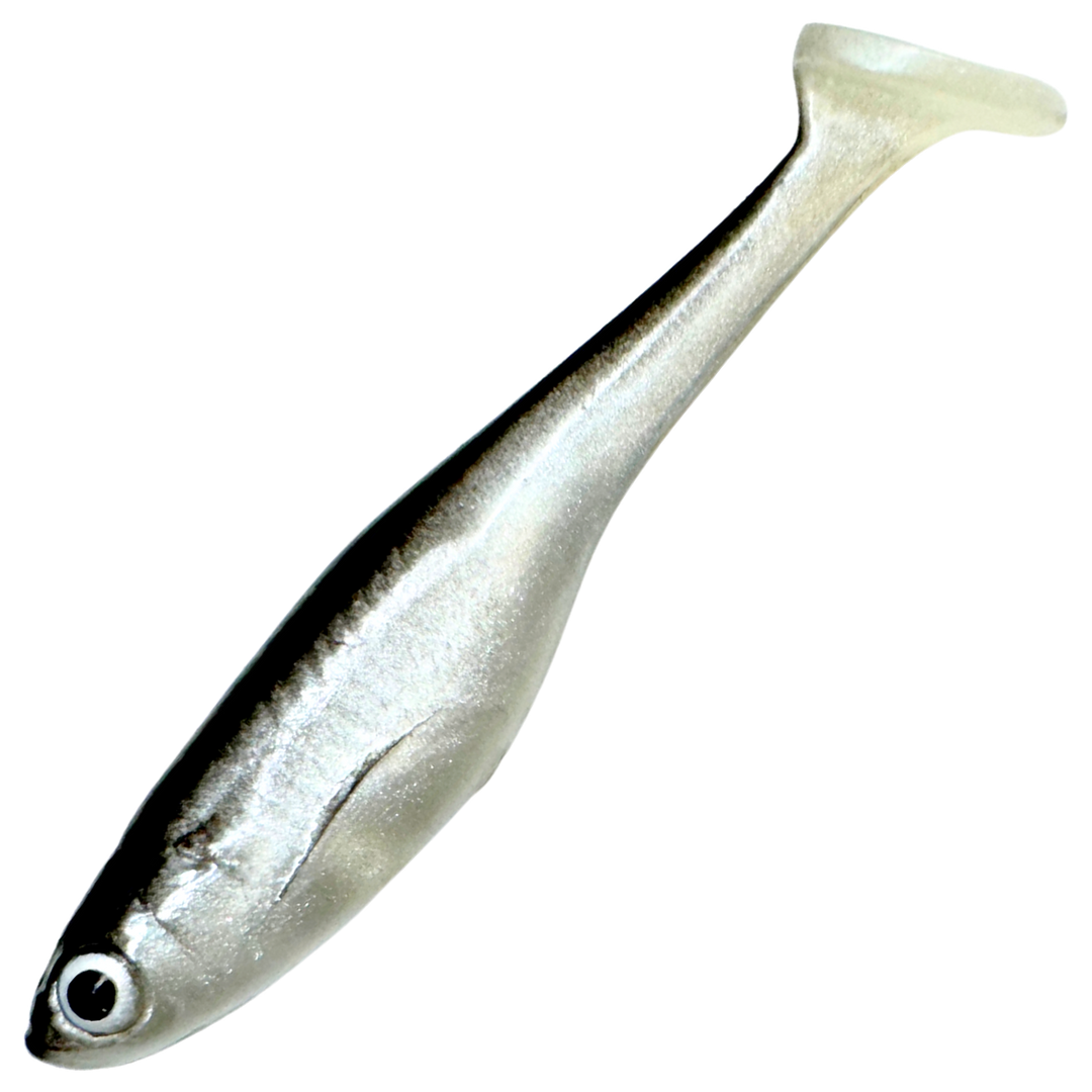 Dominator URSB Salakka Lapiopyrstö Jigi 5cm, väri CP: ruskeanharmaa selkä, hopeinen kylki ja vaalea pyrstö