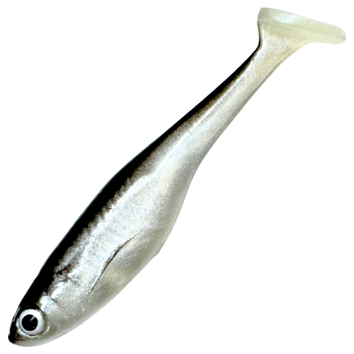 Dominator URSB Salakka Lapiopyrstö Jigi 5cm, väri CP: ruskeanharmaa selkä, hopeinen kylki ja vaalea pyrstö