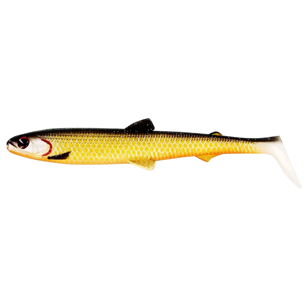 Westin Bullteez Shadtail Jigi 12.5cm Official Roach sivulta, pää vasemmalla