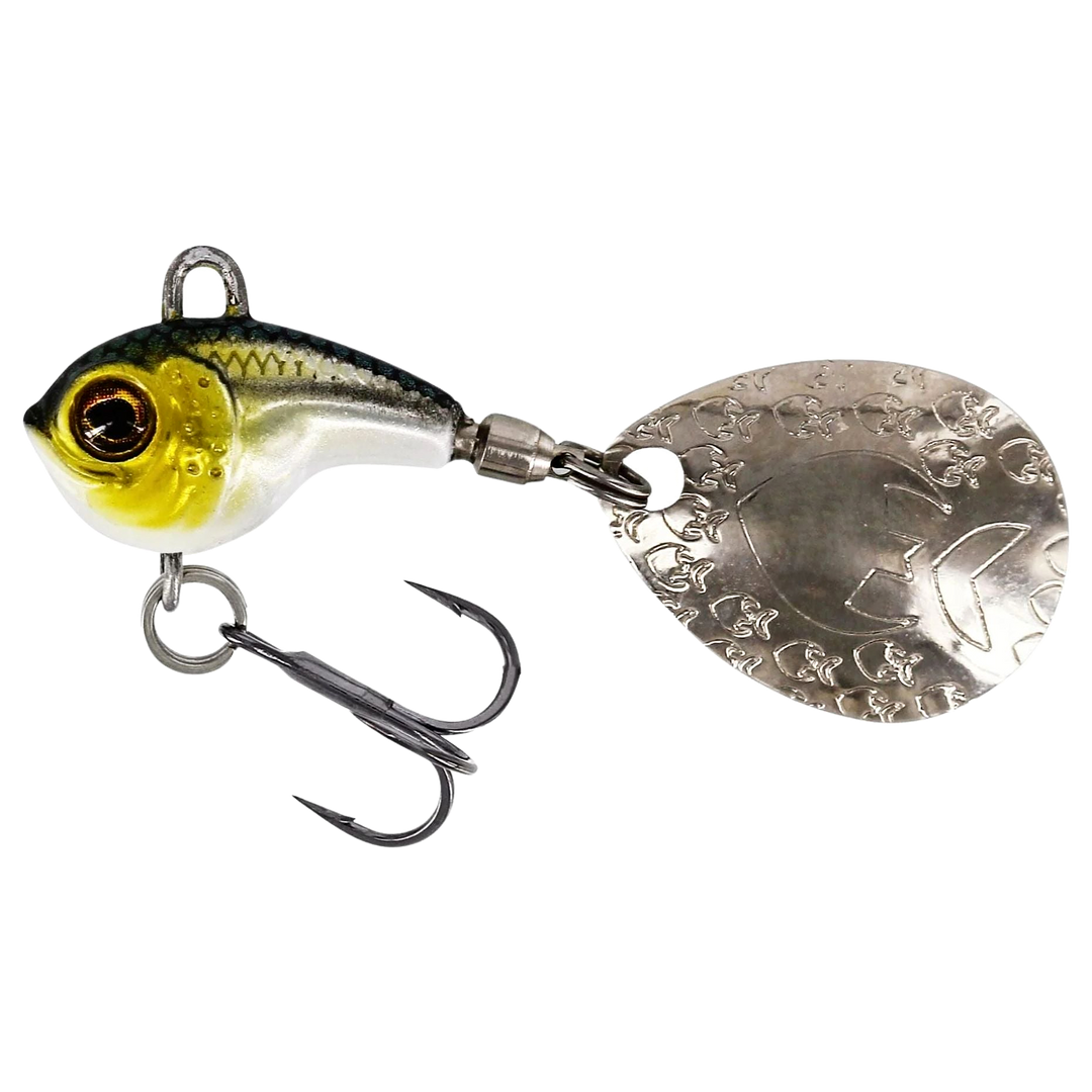 Westin DropBite Tungsten Spintail 1.6cm 7g Headlight sivulta, pää vasemmalla