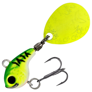 Westin DropBite Tungsten Spintail 2.2cm 18g | Chartreuse Ice