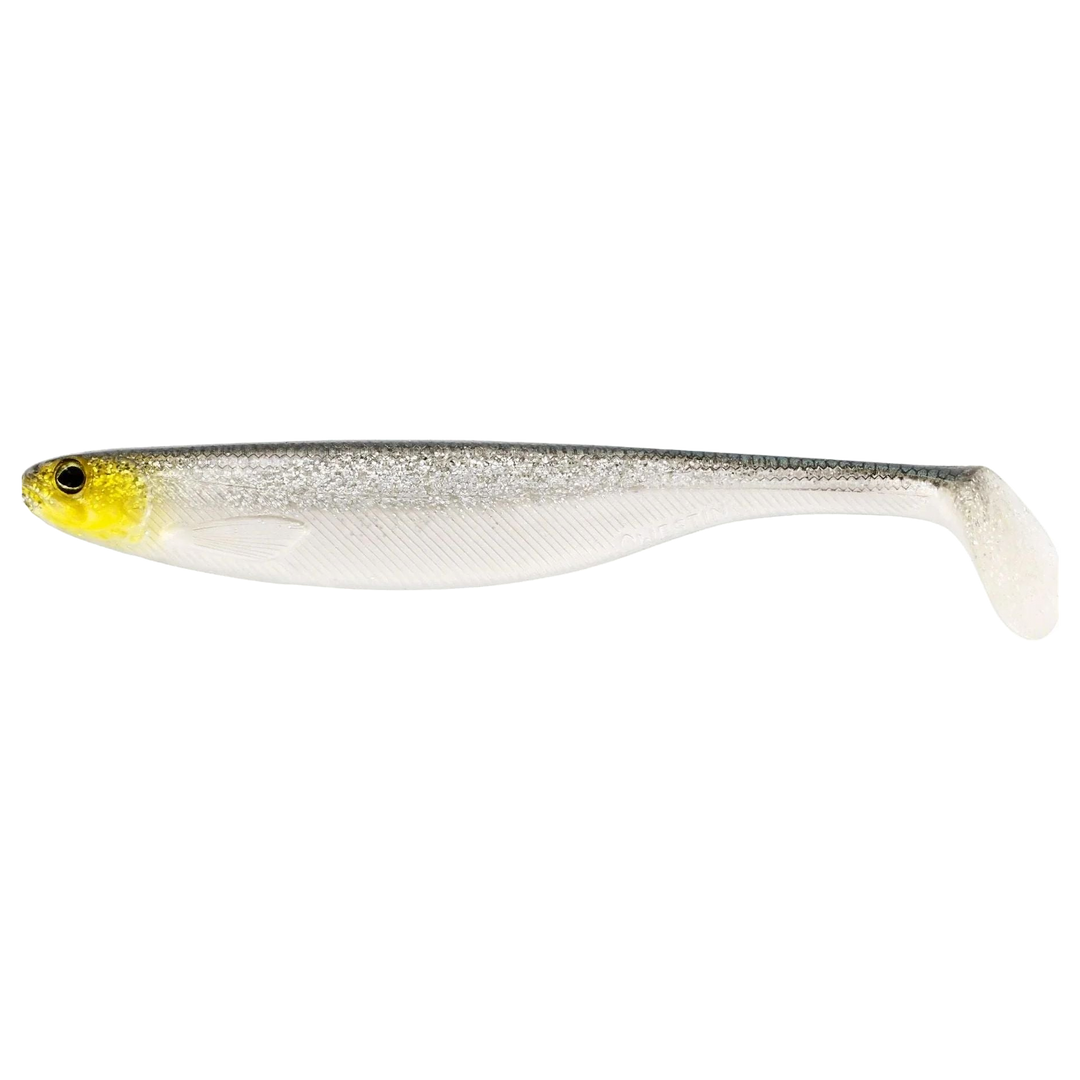 Westin ShadTeez Slim Jigi 10cm Headlight sivulta, pää vasemmalla