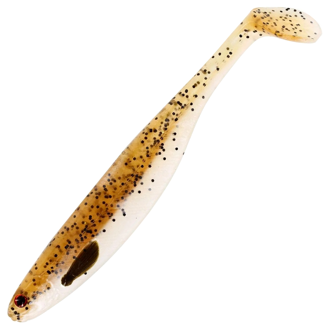 Westin ShadTeez Slim Jigi 7.5cm, väri Baitfish: ruskea pilkullinen selkä ja vaalea vatsa