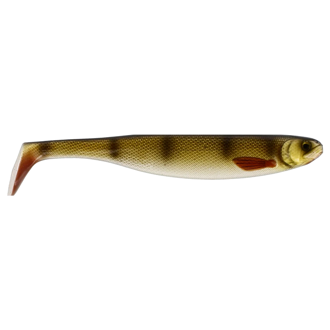 Westin ShadTeez Slim Jigi 7.5cm Crystal Perch sivulta, pää oikealla