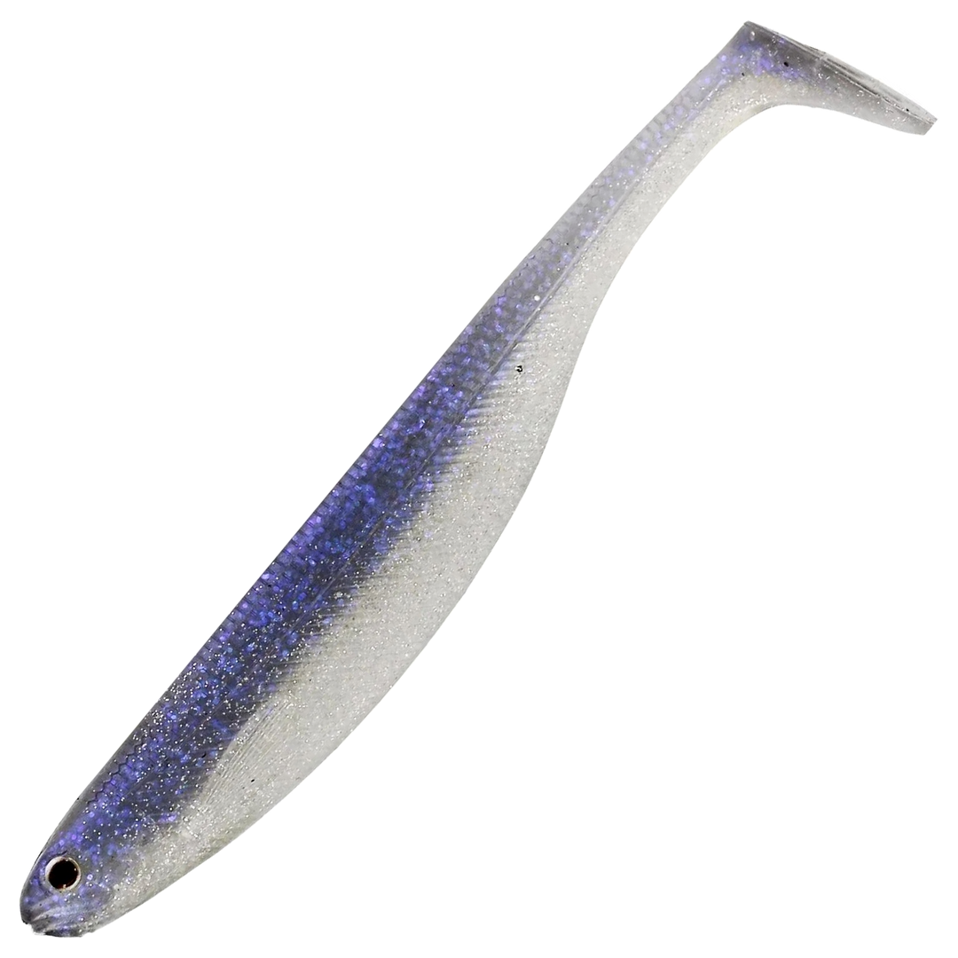 Westin ShadTeez Slim Jigi 7.5cm, väri Sparkling Blue: sininen selkä ja valkoinen vatsa