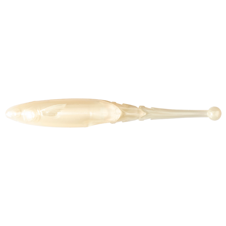 Z-Man Big BallerZ Jigi 4" Pearl sivulta, pää vasemmalla