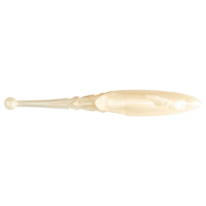 Z-Man Big BallerZ Jigi 4" Pearl sivulta, pää oikealla