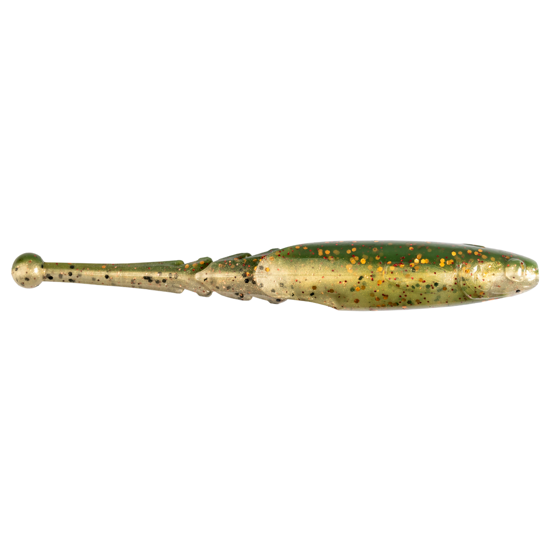 Z-Man Big BallerZ Jigi 4" Redfish Toad sivulta, pää oikealla