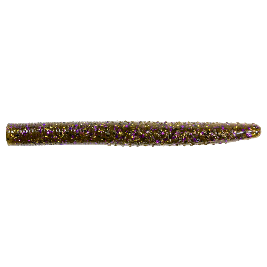 Z-Man Big TRD Jigi 4" Green Pumpkin Goby sivulta, pää vasemmalla