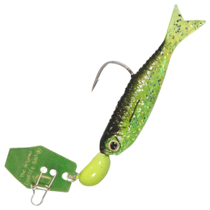 Z-MAN ChatterBait Flashback Mini 3.54g | Chartreuse / Rainbow