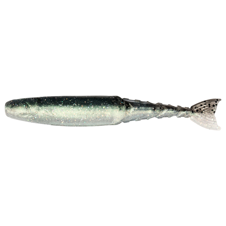 Z-Man ChatterShad Jigi 3.5" Bad Shad sivulta, pää vasemmalla