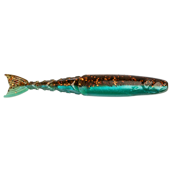Z-Man ChatterShad Jigi 3.5" Bluegill sivulta, pää oikealla