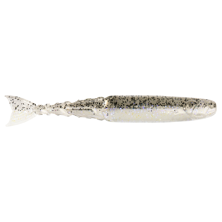 Z-Man ChatterShad Jigi 3.5" Electric Shad sivulta, pää oikealla