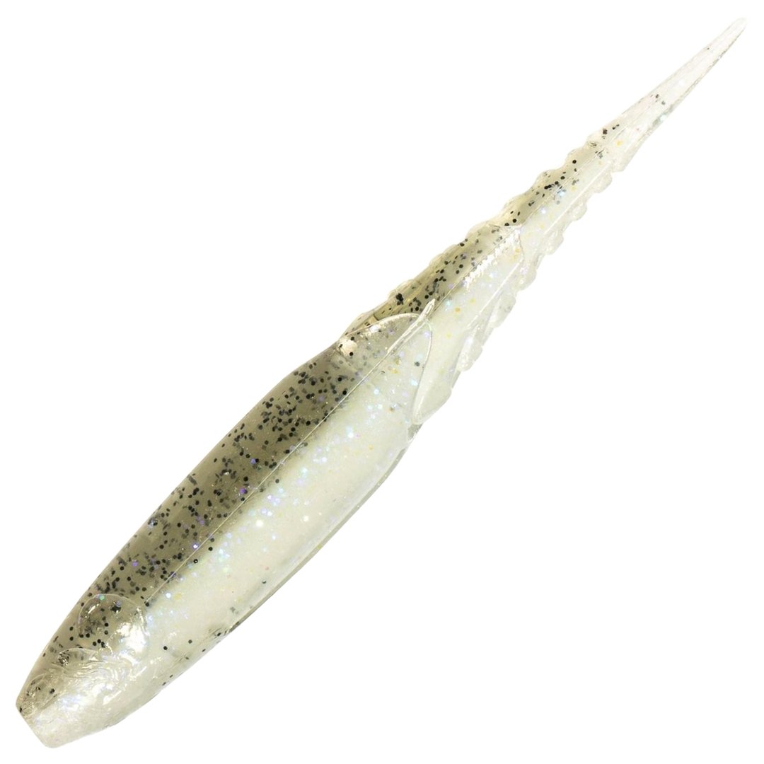 Z-Man Chatterspike Jigi 4.5", väri Electric Shad: harmaa selkä ja hopeinen kylki