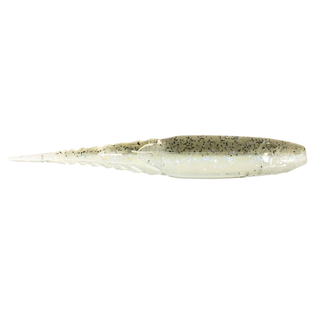 Z-Man Chatterspike Jigi 4.5" Electric Shad sivulta, pää oikealla