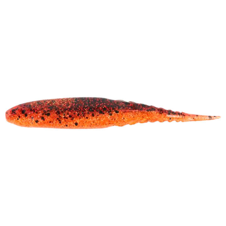 Z-Man Chatterspike Jigi 4.5" Fire Craw sivulta, pää vasemmalla