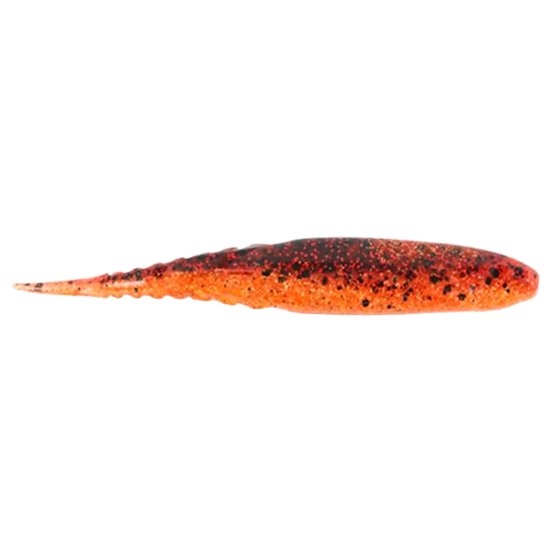 Z-Man Chatterspike Jigi 4.5" Fire Craw sivulta, pää oikealla