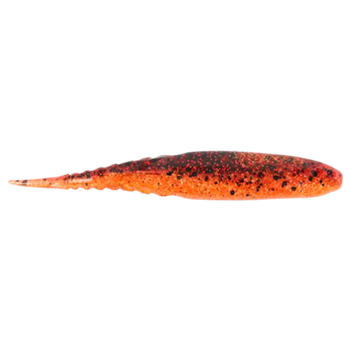 Z-Man Chatterspike Jigi 4.5" Fire Craw sivulta, pää oikealla