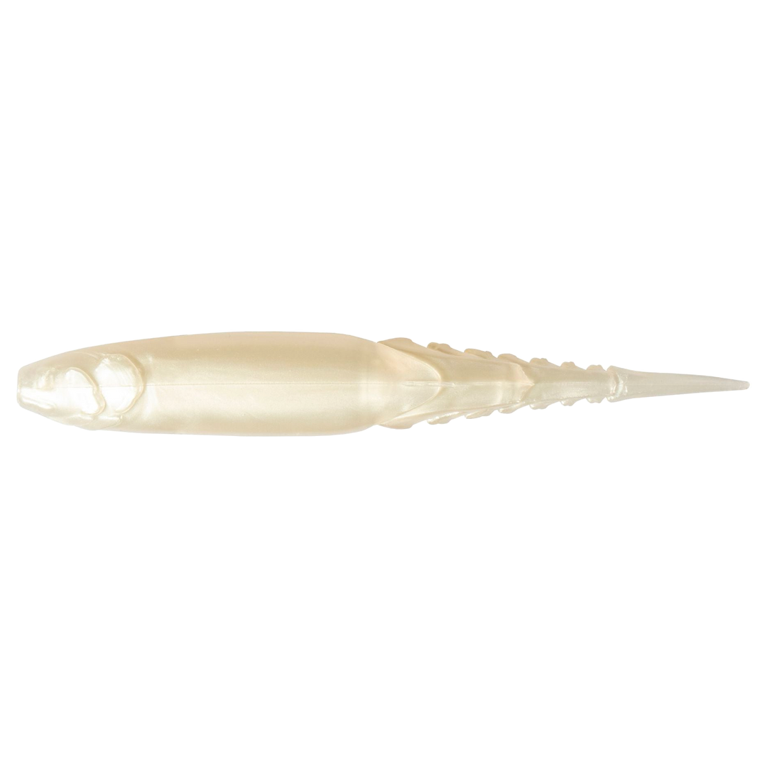 Z-Man Chatterspike Jigi 4.5" Pearl sivulta, pää vasemmalla
