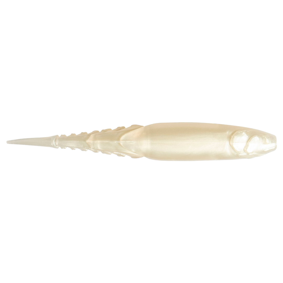 Z-Man Chatterspike Jigi 4.5" Pearl sivulta, pää oikealla