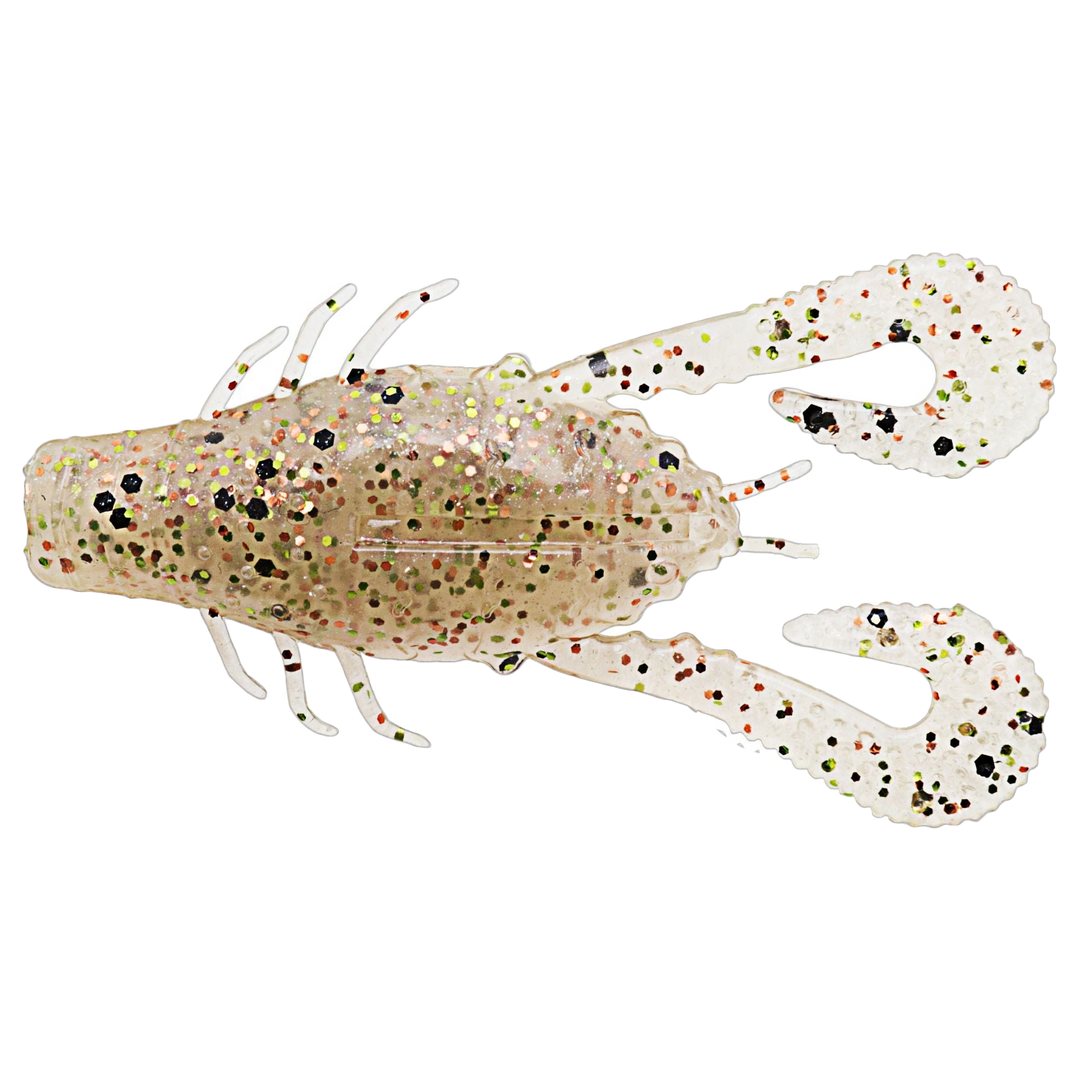 Z-Man CrusteaZ Jigi 2" Greasy Prawn ylhäältä, pää oikealla